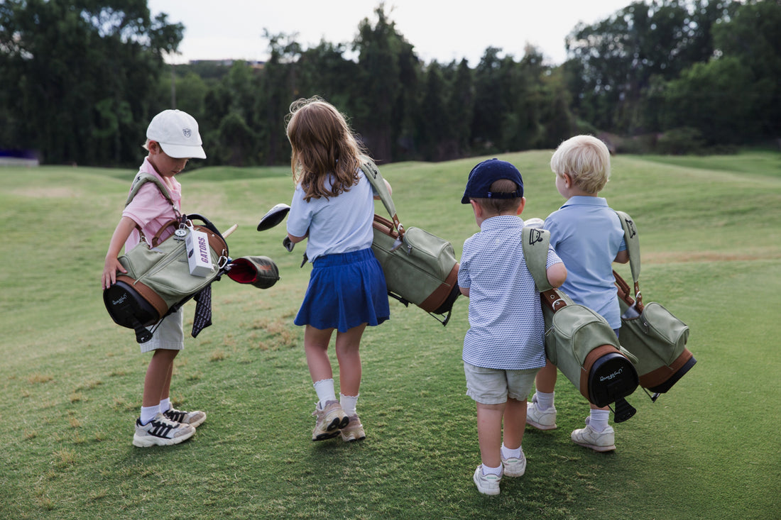 Why Our Toddler Golf Bags Have One Strap