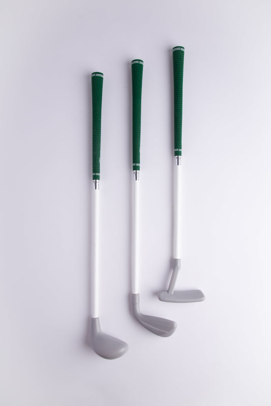 Toddler Golf Club Set - Green and White