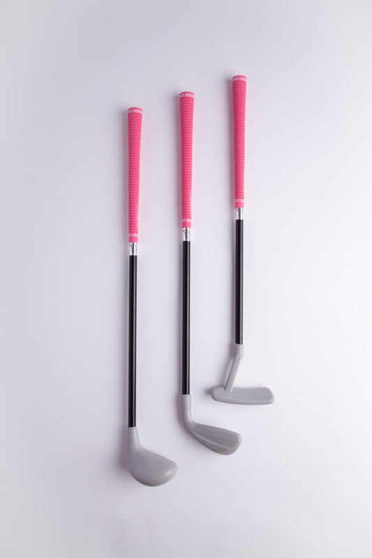 Toddler Golf Club Set - Pink and Black