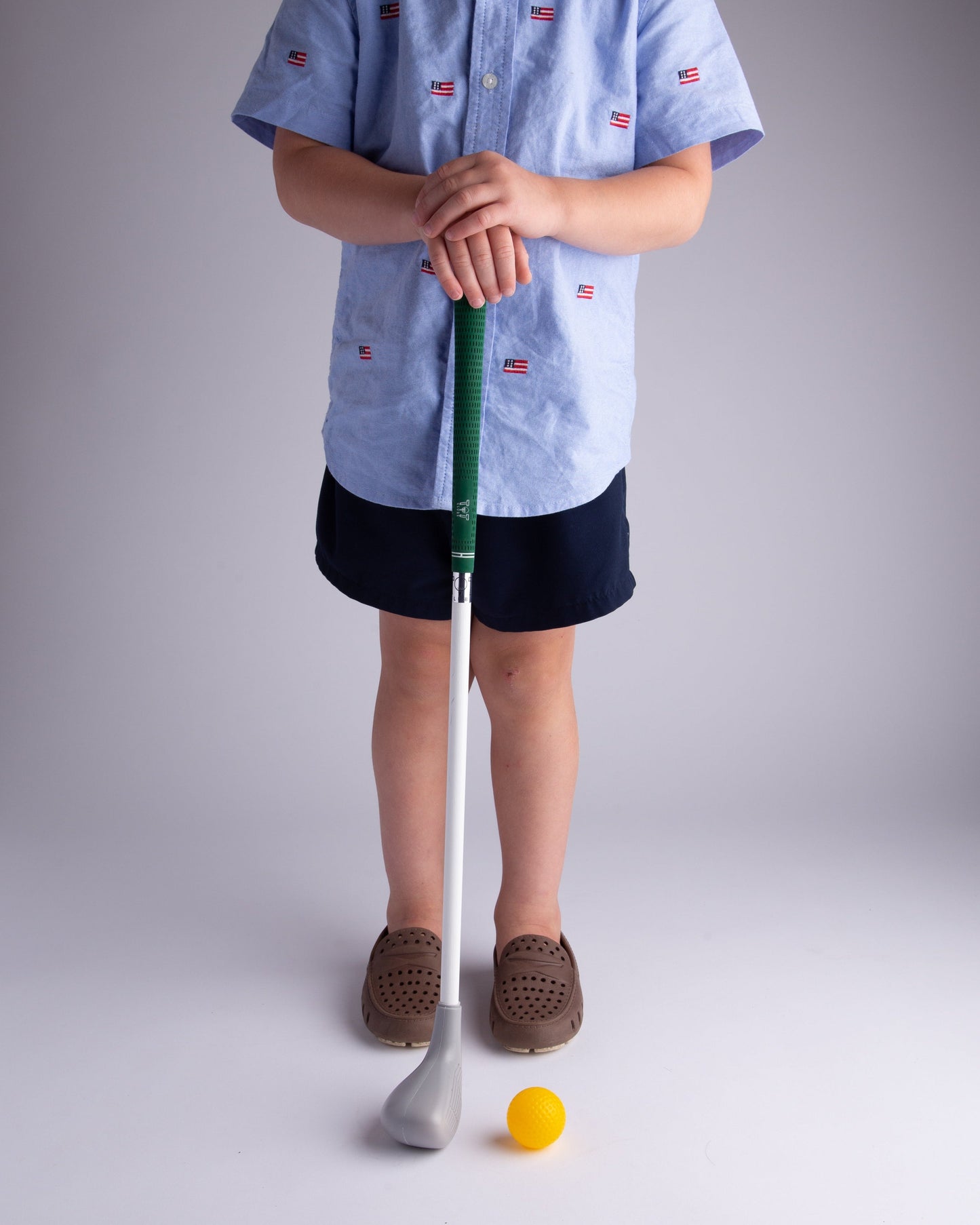Toddler Golf Club Set - Green and White