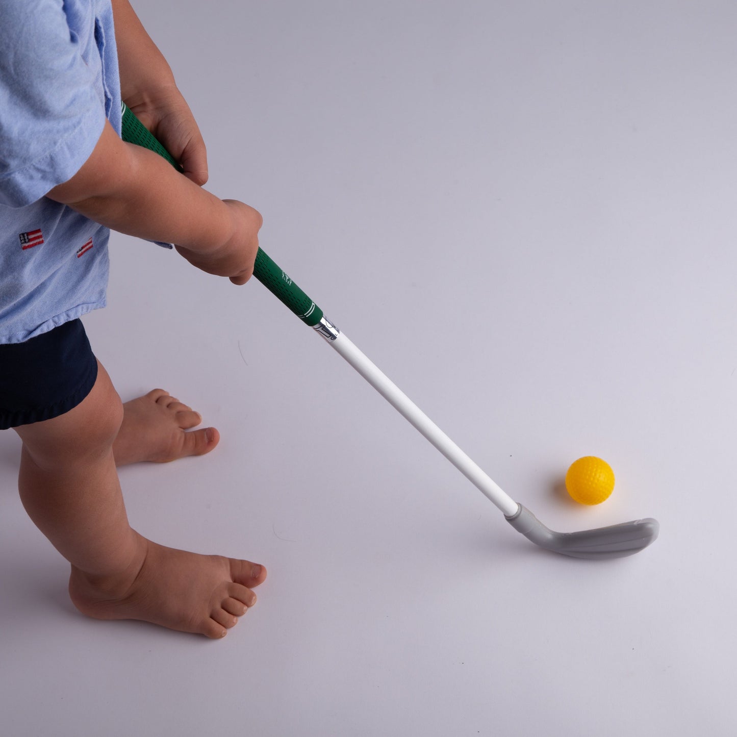 Toddler Golf Club Set - Green and White