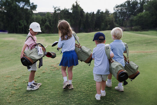 Why Our Toddler Golf Bags Have One Strap