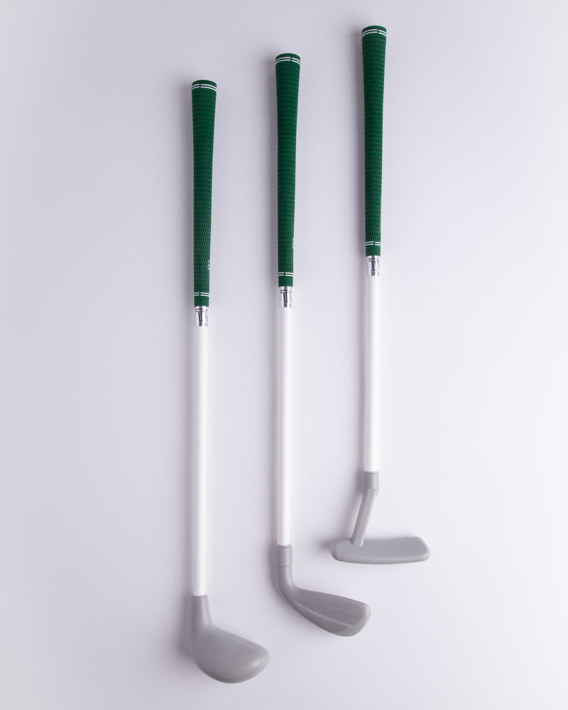 Toddler Golf Club Set - Green and White