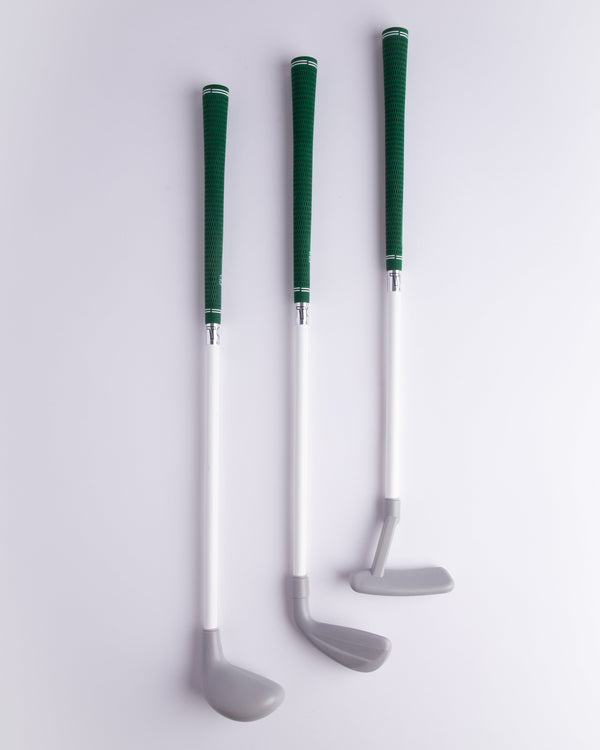 Toddler Golf Club Set - Green and White