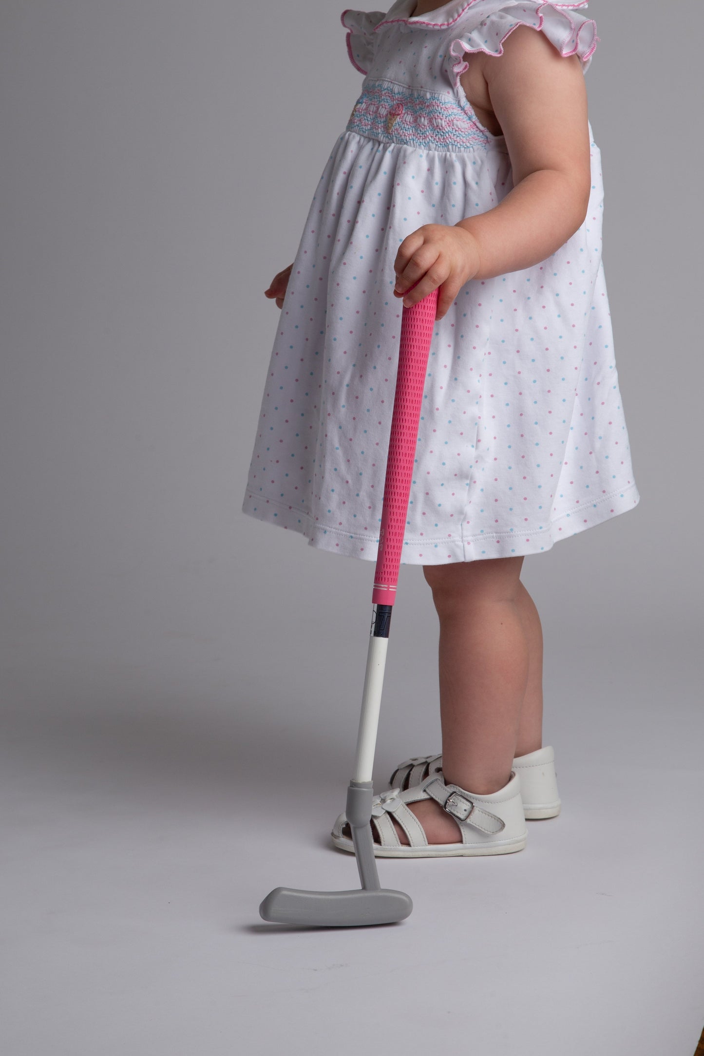 Toddler Golf Club Set - Pink and White